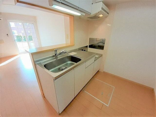 パイン　スクエア　ノース　Ａのキッチン|キッチンでお料理をお楽しみください