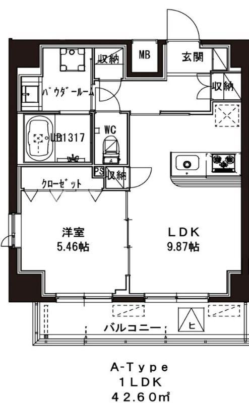 アリエスの間取り