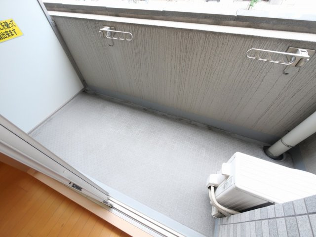 エスリード上本町北のバルコニー
