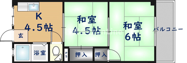 【間取り】 | 柴本マンション