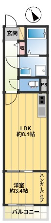 【間取り】 | グリッター 香椎