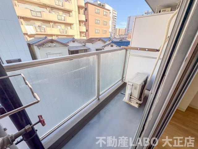 グランソシエ大正のバルコニー