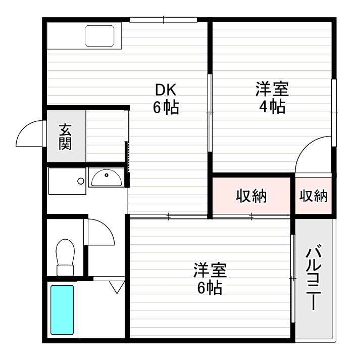 グランソシエ大正の間取り
