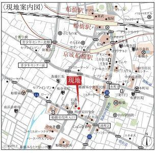 ジュウセイ　レジデンスの地図