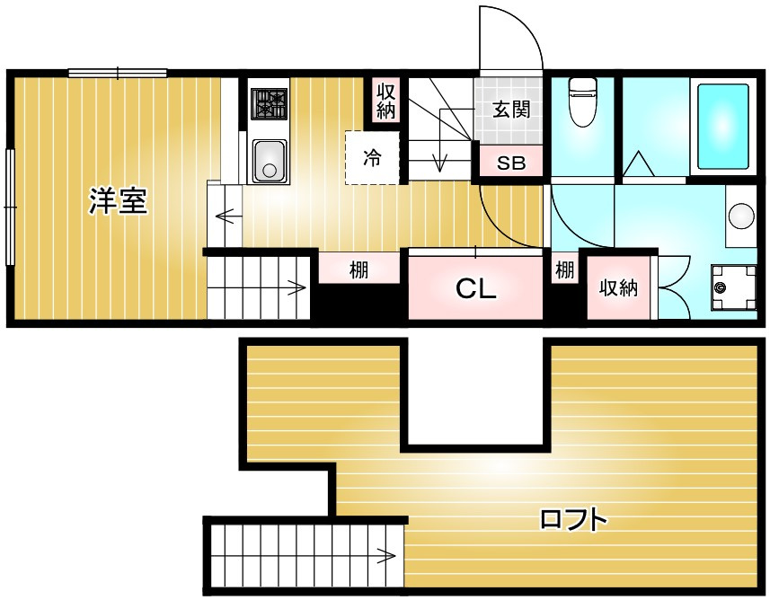 Scottsdale｜名古屋市の賃貸ならMy賃貸の間取り|Soottsdale（スコッツデール）
