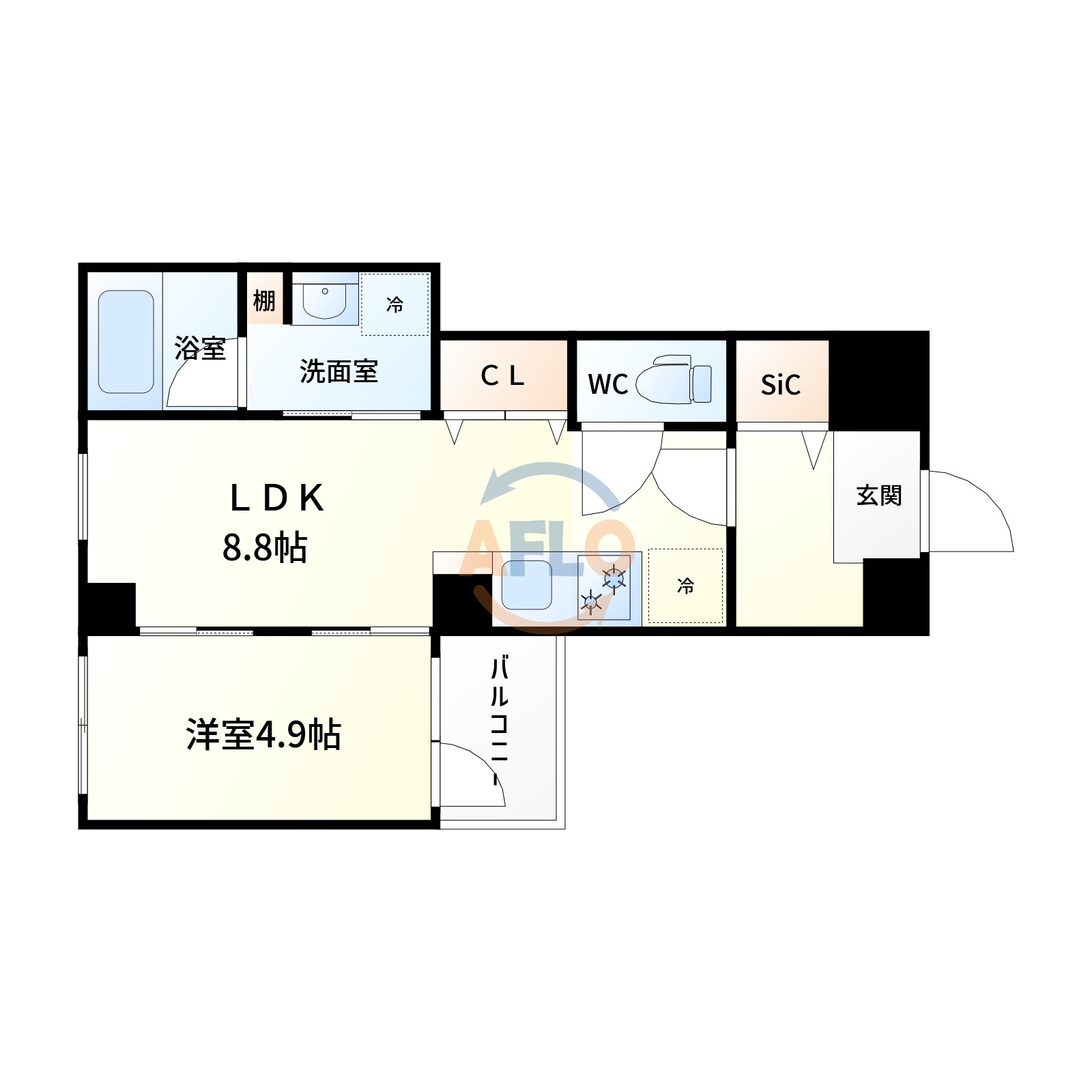 レジデンス高科の間取り|間取り