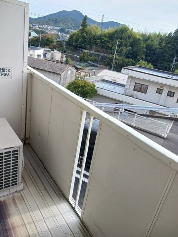 メープル焼山　Ｃのバルコニー