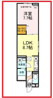 【間取り】 | アヴァンスお花茶屋