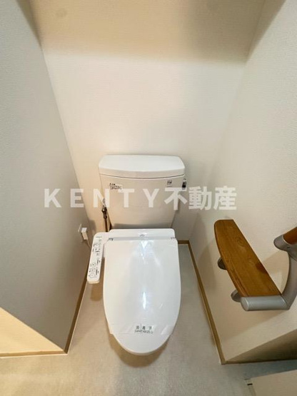 【トイレ】 | ストリーム多摩川 | 落ち着いたトイレです