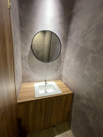 藤山店舗の洗面所