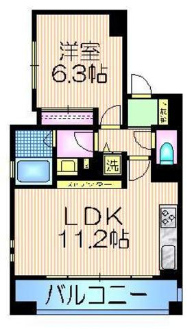 アトラス音羽の間取り|★同タイプのお部屋でご見学可能です★