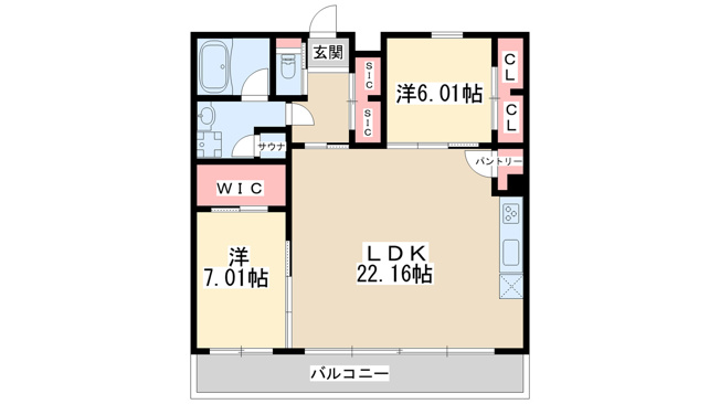 【間取り】 | プレジオ東三国