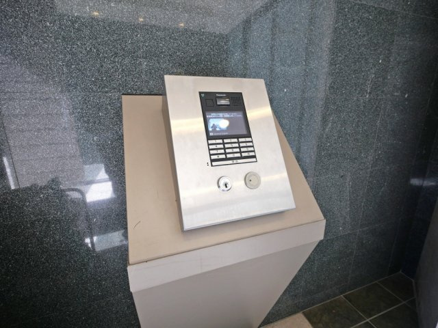 ルクレ難波のセキュリティ