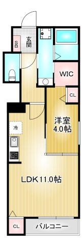 ilusion本陣｜名古屋市の賃貸ならMy賃貸の間取り|ilusion本陣