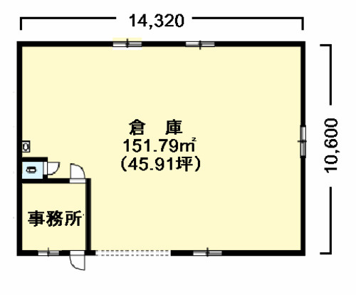 多米西町1丁目23-10倉庫B