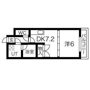 【間取り】 | エクセレントパレス101