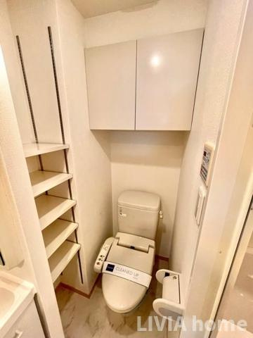 大田区大森北１丁目の賃貸マンションのトイレ