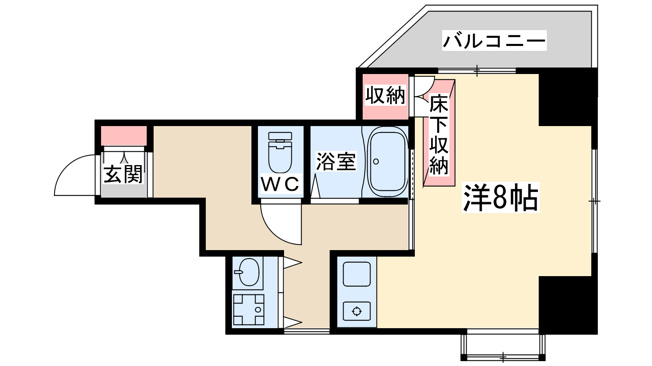 【間取り】 | 88堂島ウイング