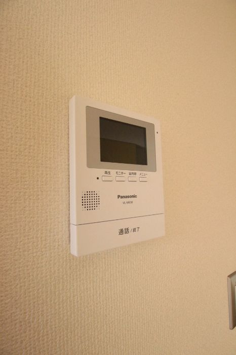 クレセント・モアのセキュリティ|TVモニター付きで安心です☆