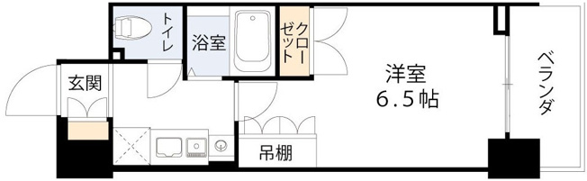 【間取り】 | ラナップスクエア天満プライム