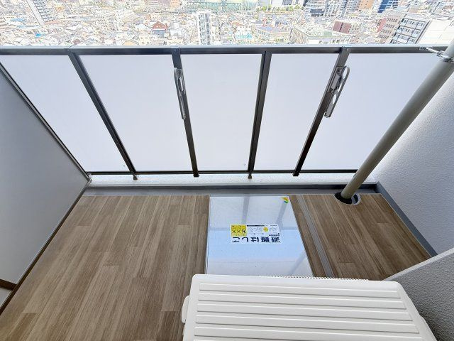 エスリード大阪エヴォルツのバルコニー