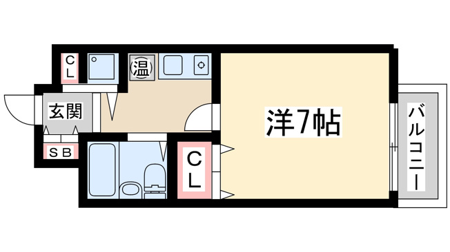 【間取り】 | メロディーハイム淡路
