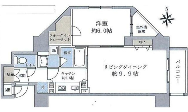【間取り】 | 日神デュオステージ新中野