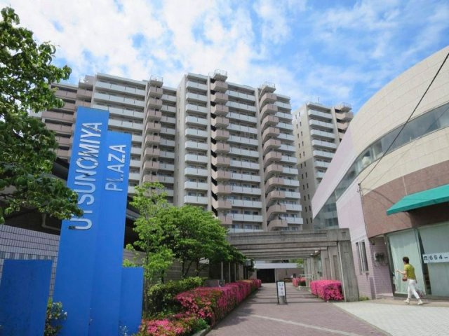 宇都宮プラザB棟の外観