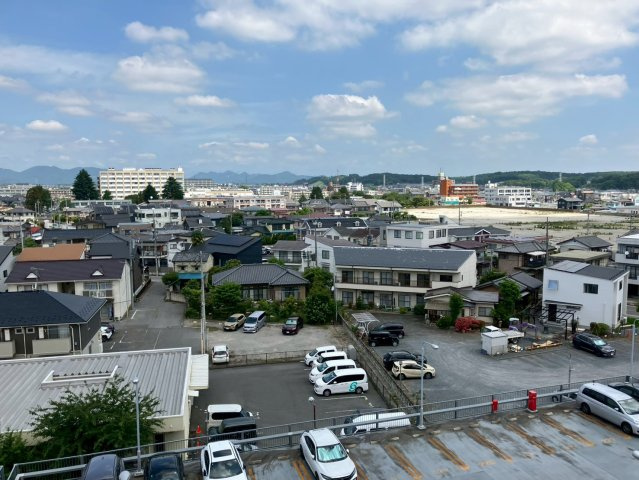 宇都宮プラザB棟の展望