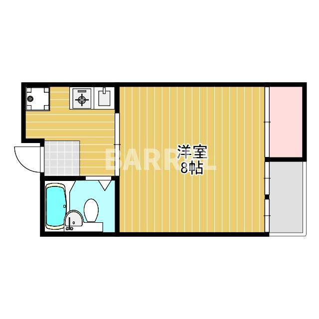 リーフ蛍池の間取り