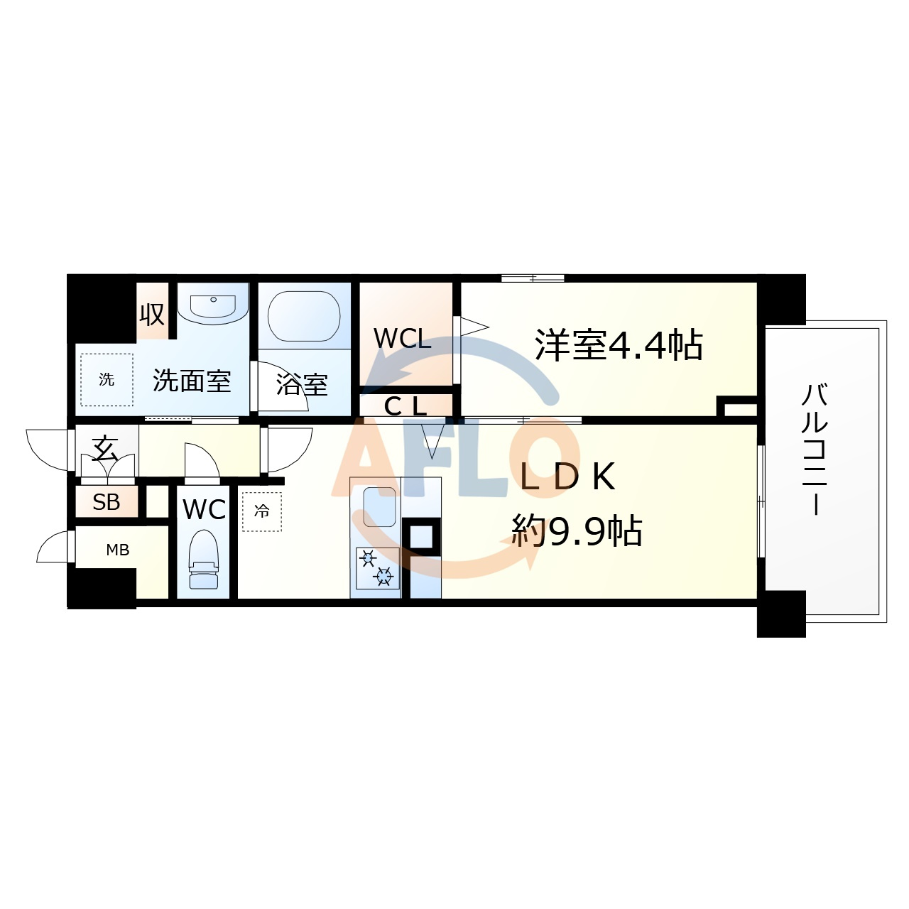Sunny　Placeの間取り|Sunny　Place　間取り