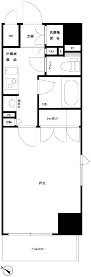 【間取り】 | ルーブル東麻布