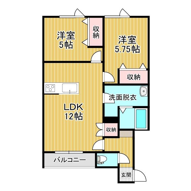 エトス白樺の間取り