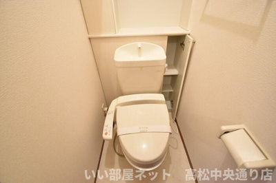 【トイレ】 | ジーニアス木太 | 温水洗浄暖房便座