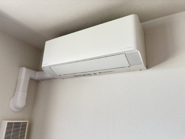 リビングエアコン付き