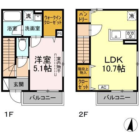 【間取り】 | きりさとK