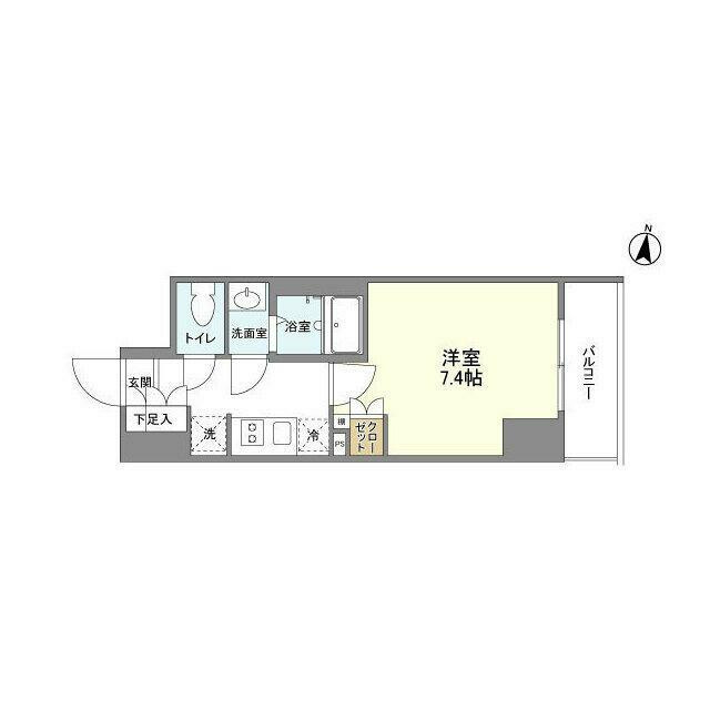 ＯＰＥＮ　ＢＬＯＯＭ　ＳＵＭＩＤＡ　ＹＡＨＩＲＯの間取り