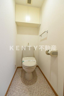 【トイレ】 | スカイコート・ヴィーダ五反田ウエスト | 落ち着いた色調のトイレです