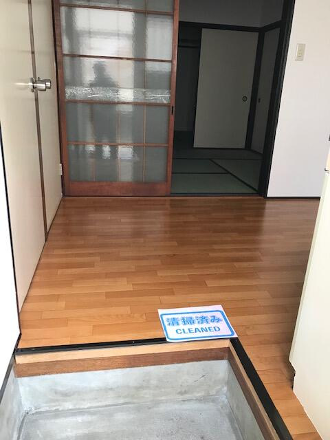 仙元荘の玄関