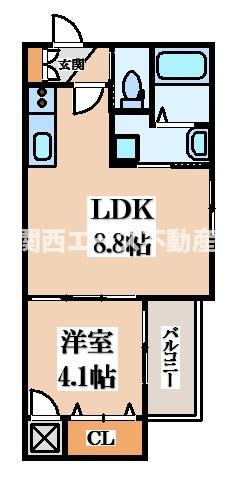 【間取り】 | グリッター長田