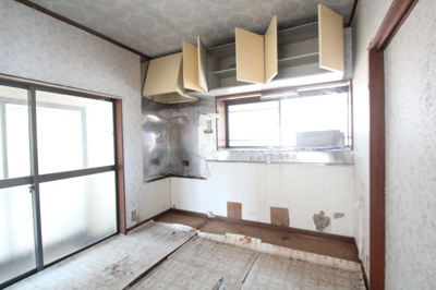 【キッチン】 | 日吉町中古住宅 | 買主様にてキッチン交換をお願いします