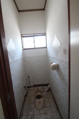 【トイレ】 | 日吉町中古住宅 | 買主様にてトイレを設置して下さい