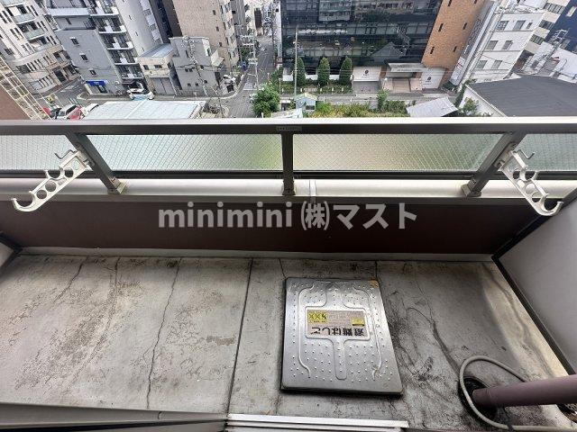 オリエンタル福島のバルコニー