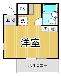 ダイドーメゾン塚口6の間取り