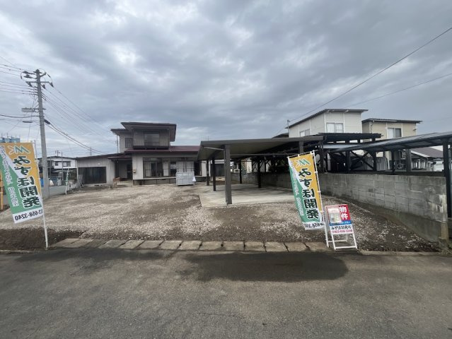 山形市志戸田1355番地1の駐車場|9/13　外構工事完了！！