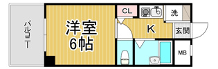 アンボワーズ武庫川の間取り