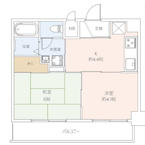 【間取り】 | グランイーグル大森南