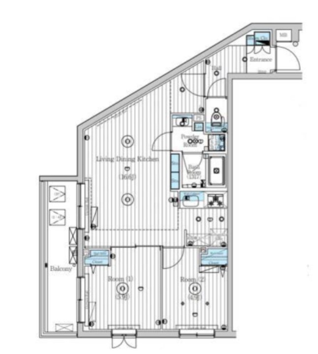 MAXIV板橋志村の間取り