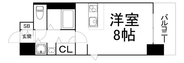 【間取り】 | アクアプレイス天満クラシック