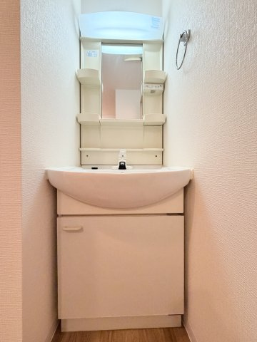 プレステージ立花の洗面所